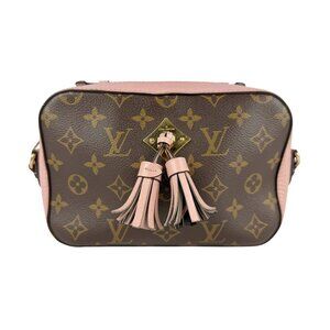 LOUIS VUITTON Brown Monogram Leather Shoulder Bag